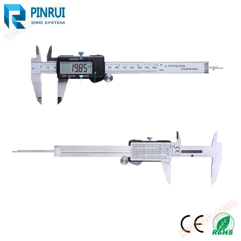 Industrial stainless steel LCD digital caliper