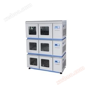 Three layer stacked full temperature oscillation incubator