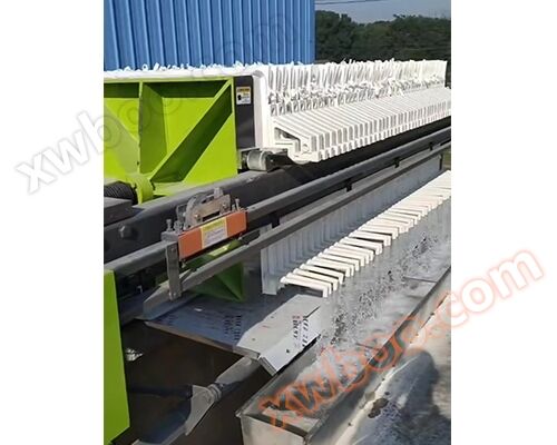 Box type mechanical filter press equipment
